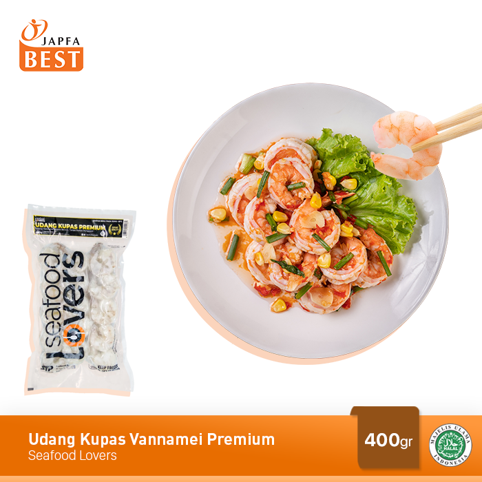 Udang Kupas Vannamei Premium Seafood Lovers 400 Gr – Japfa Best Online